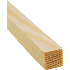 Döllken Bükk négyszögléc 20 mm x 20 mm 1000 mm hosszú élvédő, sín, szegélyelem
