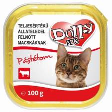 Dolly Cat Alutálka Marhás 16*100gr macskaeledel