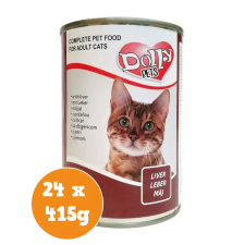 Dolly Cat konzerv máj 24x415g macskaeledel