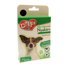 Dolly Natural Bolha és kullancsriasztó nyakörv kutyák részére fekete 75cm nyakörv, póráz, hám kutyáknak
