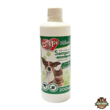 Dolly Natural bolha és kullancsriasztó sampon kutyák és macskák részére 200ml élősködő elleni készítmény kutyáknak