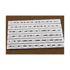  Dőlt betűk fondant mintázó, formázó sütés és főzés