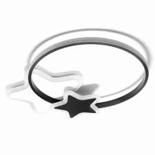 DOMENOLED DOMENO ID-417 mennyezeti, oldalfali, gyerekszobai lámpa 60W, fekete-fehér világítás