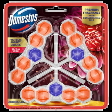 DOMESTOS Aroma Lux Dahlia Wish WC frissítő blokk 3 x 50 g tisztító- és takarítószer, higiénia
