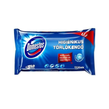 DOMESTOS Nedves törlőkendő, 60 db, DOMESTOS "óceán" tisztító- és takarítószer, higiénia