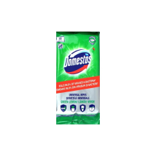 DOMESTOS Nedves törlőkendő fertőtlenítő hatással 60 lap/csomag Domestos green lemon takarító és háztartási eszköz