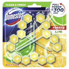 DOMESTOS Power5 WC frissítő blokk 3db-os lime (68595776) tisztító- és takarítószer, higiénia