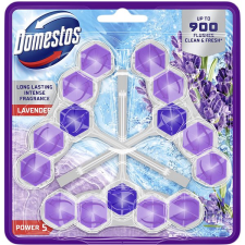 DOMESTOS Power5 WC frissítő blokk, Levendula 3 × 50 g tisztító- és takarítószer, higiénia