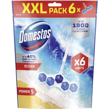 DOMESTOS Power5 WC frissítő blokk, Ocean 6 × 50 g tisztító- és takarítószer, higiénia