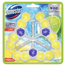 Domestos Power 5 Lime WC frissítő blokk 3x 50 g tisztító- és takarítószer, higiénia
