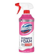 DOMESTOS Power Foam WC és fürdőszoba tisztító hab 650ml Floral Fresh tisztító- és takarítószer, higiénia