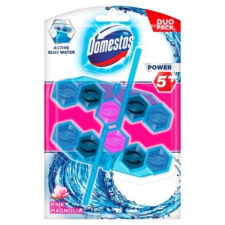 DOMESTOS Toalett fertőtlenítő DOMESTOS Power5 Blue White Pink Mangolia Duo 2x53g tisztító- és takarítószer, higiénia