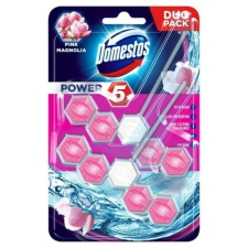DOMESTOS Toalett fertőtlenítő DOMESTOS Power5 Pink Magnolia Dou Pack 2x55 g tisztító- és takarítószer, higiénia