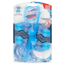 DOMESTOS Toalett öblítő DOMESTOS Power5+ Blue Water Ocean Duo Pack 2x53 g tisztító- és takarítószer, higiénia