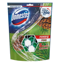DOMESTOS Toalett öblítő DOMESTOS Power5 Pine 5x55g tisztító- és takarítószer, higiénia
