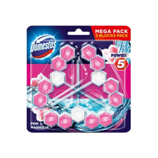 DOMESTOS Toalett öblítő DOMESTOS Power5 Pink Magnolia 3x55 g illatosító, légfrissítő
