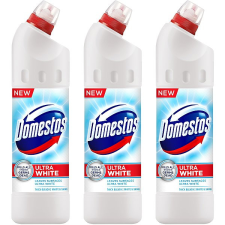 DOMESTOS Triopack Extended Power White & Shine 750 ml tisztító- és takarítószer, higiénia