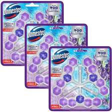 DOMESTOS Triopack Power 5 Lavender 3 × 50 g tisztító- és takarítószer, higiénia