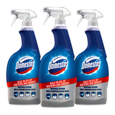 DOMESTOS Universal Hygiene Spray 3x750ml tisztító- és takarítószer, higiénia