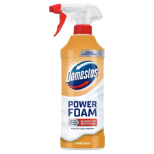 DOMESTOS Wc és fürdőszoba tisztító hab 435 ml domestos power foam citrus blast tisztító- és takarítószer, higiénia