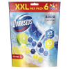 DOMESTOS WC frissítő blokk, 6 db-os, DOMESTOS "Power 5", óceán és lime