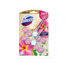 DOMESTOS WC illatosító 2 x 55 g Aroma Lux Domestos Pink Jasmine &amp; Elderflower tisztító- és takarítószer, higiénia