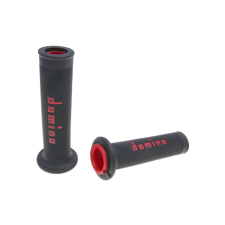 Domino A010 On-Road markolat fekete/piros (nyitott végek) egyéb motorkerékpár alkatrész