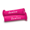Domino A010 On-Road markolatok rózsaszín/fehér (nyitott végű) Domino Kormányok és tartozékaik Kormányvégek