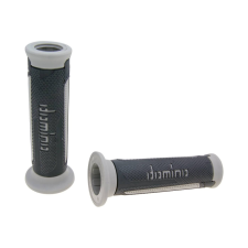 Domino A350 on-road antracitszürke/szürke nyitott végű kormánymarkolat szett egyéb motorkerékpár alkatrész