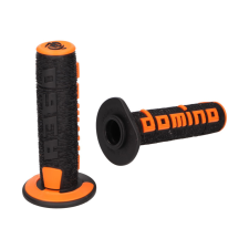 Domino A360 off-road fekete/narancssárga kormánymarkolat szett egyéb motorkerékpár alkatrész
