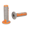 Domino A360 off-road szürke/narancssárga kormánymarkolat szett
