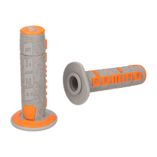 Domino A360 off-road szürke/narancssárga kormánymarkolat szett egyéb motorkerékpár alkatrész