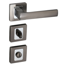 Domino Maffia 2 Négyzetrozettás Antracit/Grafit Szürkeszín WC zár és alkatrészei