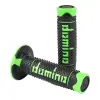 Domino OFF ROAD A260 markolatpár fekete-zöld (120 mm, pár) Domino  Bicikli alkatrészek Kerékpár alkatrészek Kerékpár kormányszalagok és markolatok
