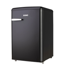 DOMO Retro mini fagyasztó, DOMO, 80 literes, fekete fagyasztószekrény