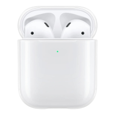 Domshop AirPods átlátszó ütésálló szilikon tok fülhallgató, fejhallgató tok