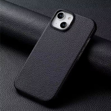 Domshop iPhone Valódi Marhabőr Tok tok és táska