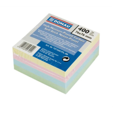 DONAU 76x76mm öntapadó jegyzettömb - 4 színű (400 lap / tömb) (7573001PL-99) jegyzettömb