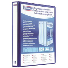 DONAU A4 Panorámás gyűrűs könyv 50mm - Kék (2788504PL-10) gyűrűskönyv