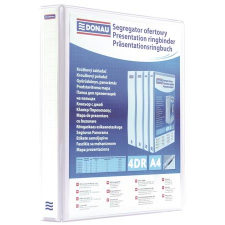 DONAU A4 Panorámás gyűrűs könyv 65mm - Fehér (2788654PL-09) gyűrűskönyv