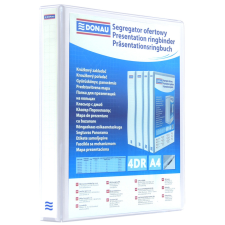 DONAU A4 Panorámás gyűrűs könyv - Fehér (2788254PL-09) gyűrűskönyv