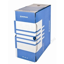 DONAU Archiváló doboz, A4, 155 mm, karton, DONAU, kék (D76633K) irattartó