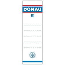 DONAU Cserecímke, iratrendezõhöz, kétoldalas, 48x153 mm, DONAU, fehér irattartó
