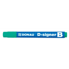 DONAU D-signer B 2-4mm Táblamarker - Zöld (7372001-06PL) filctoll, marker