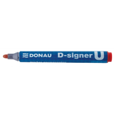 DONAU D-signer U 2-4 mm Alkoholos marker - Piros (7371001-04PL) filctoll, marker
