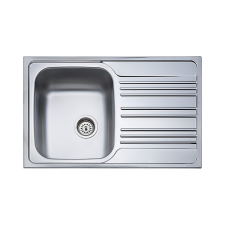 DONAU DE-171 csepptálcás rozsdamentes acél mosogatótálca 780x500 mm mosogatótálca