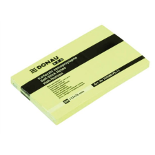 DONAU ECO 127x76mm öntapadó jegyzettömb - Sárga (100 lap / tömb) (7595001PL-11) jegyzettömb