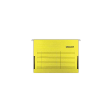 DONAU Függőmappa, oldalvédelemmel, karton, A4, DONAU, sárga, 25db/cs mappa