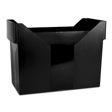  DONAU Függőmappa tároló, műanyag, DONAU, fekete mappa