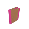 DONAU Füzetbox, 30 mm, karton, A4, DONAU "Life", neon rózsaszín